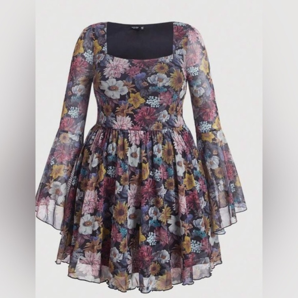 Shein MOD Floral Dress Size 6